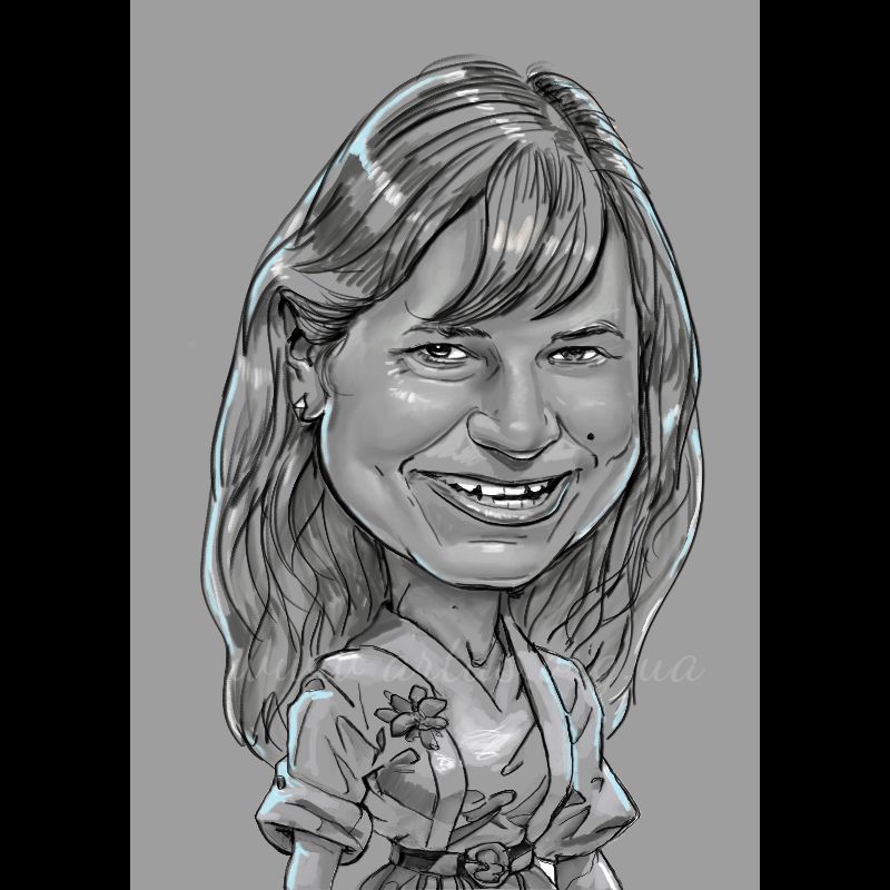 Карикатура портретна