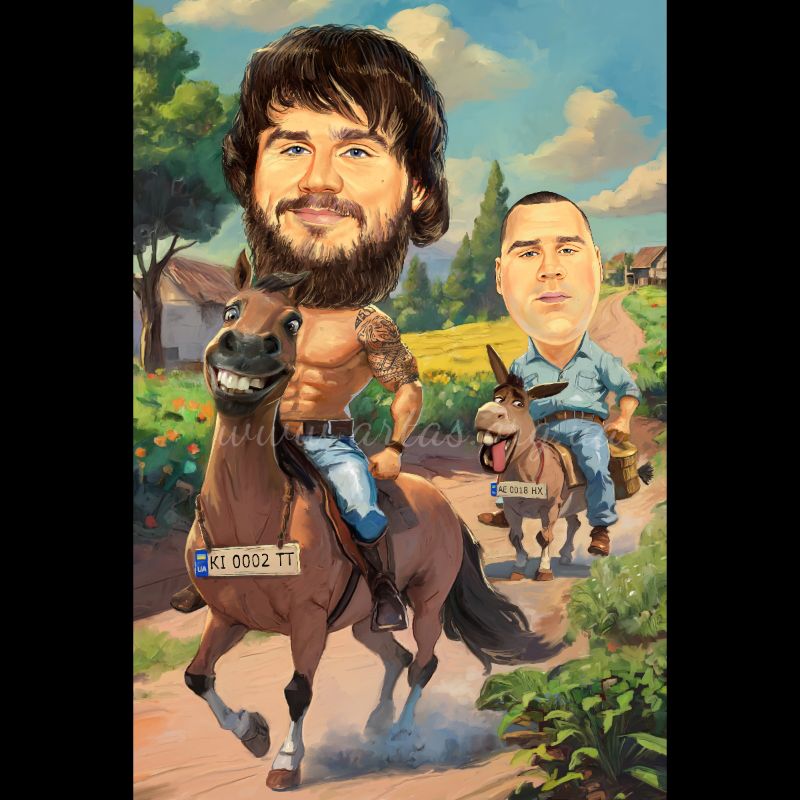 Сюжетний у кольорі