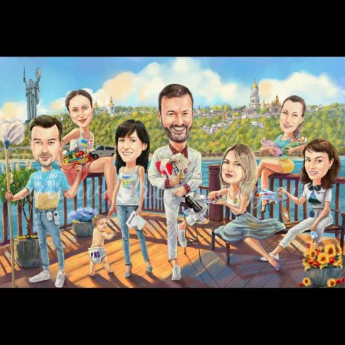 Сюжетний у кольорі