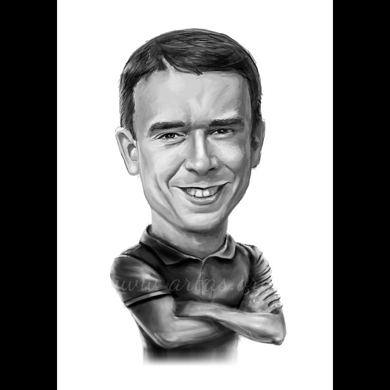 Портретні чорно-білі тонові