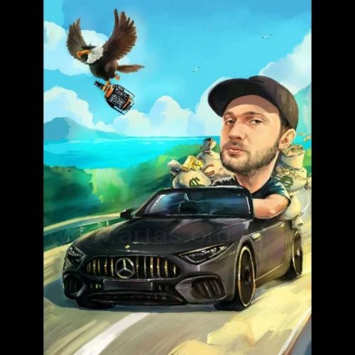 Сюжетний у кольорі