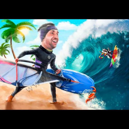 Сюжетний у кольорі