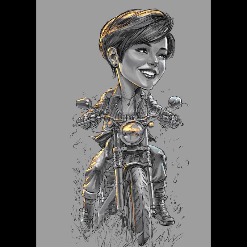 Карикатура персонажна