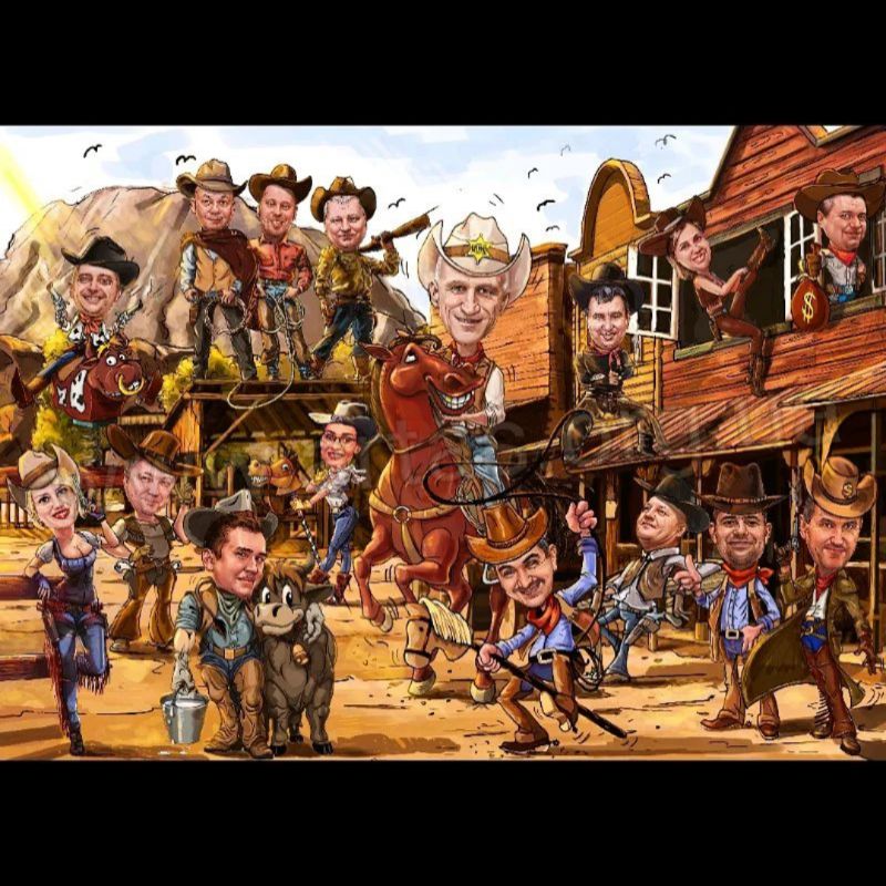 Сюжетний у кольорі