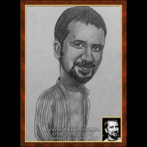 Портретний графітним олівцем