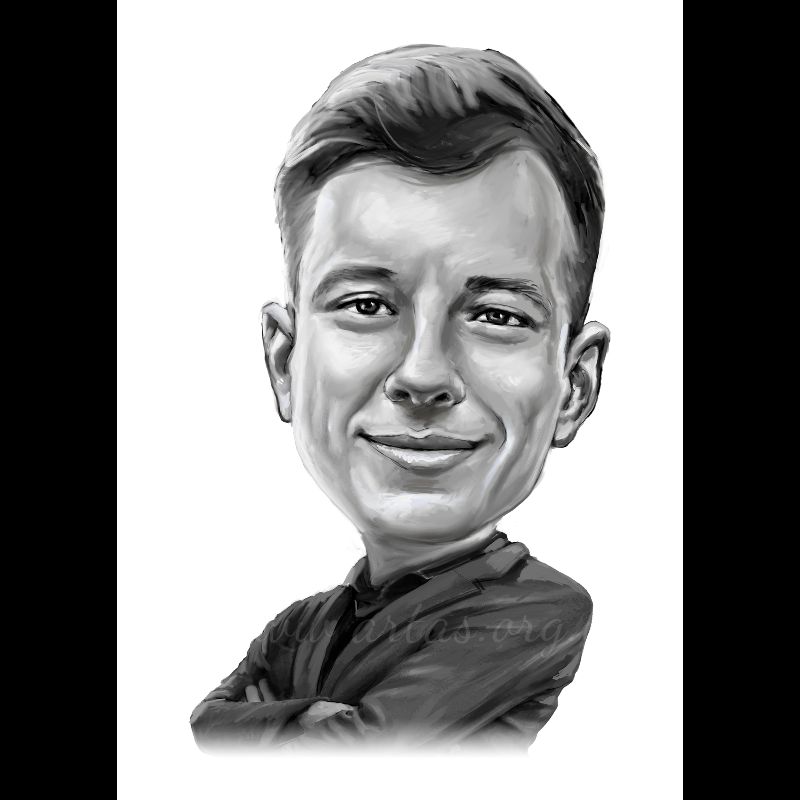 Портретні чорно-білі тонові