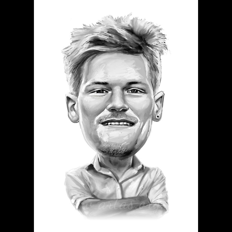 Портретні чорно-білі тонові