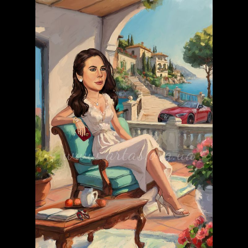 Сюжетний у кольорі