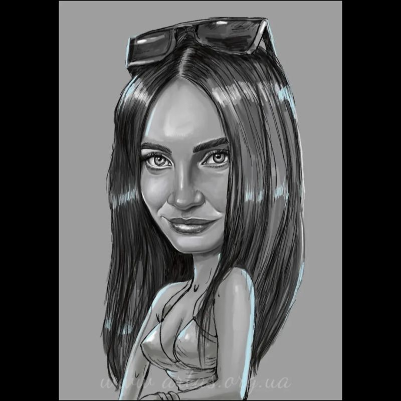 Карикатура портретна