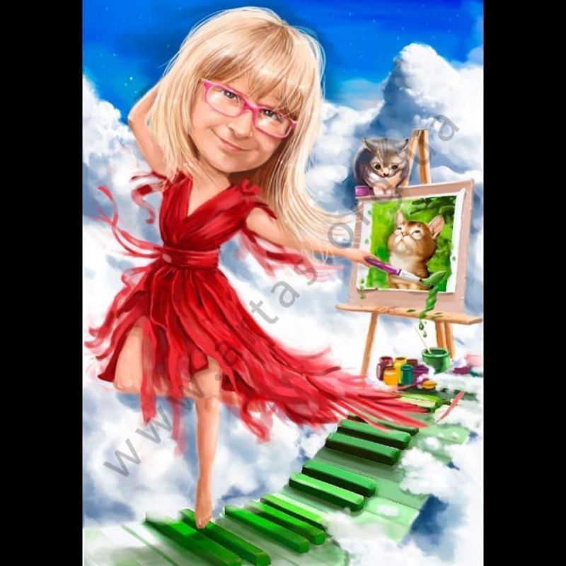 Сюжетний у кольорі