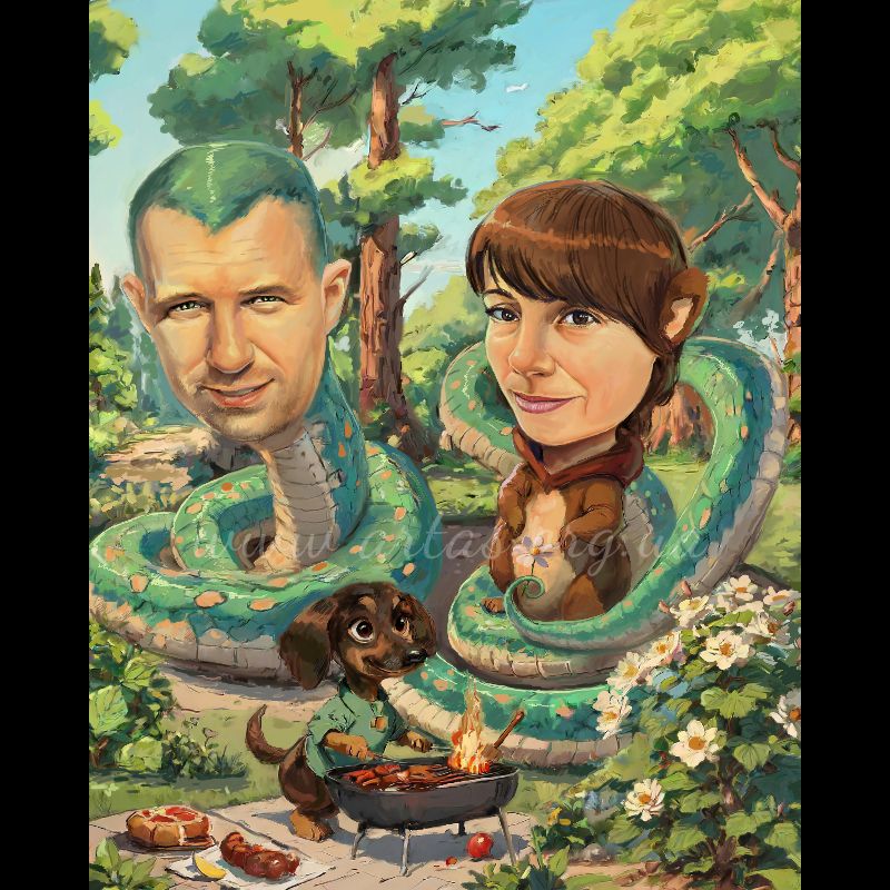 Сюжетний у кольорі