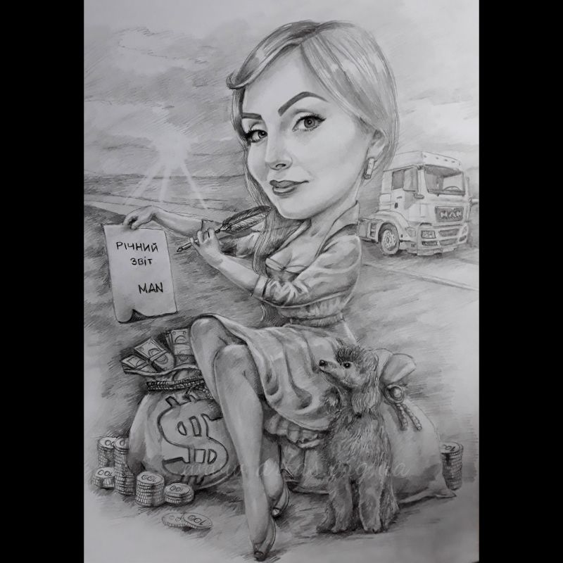 Сюжетний олівцем