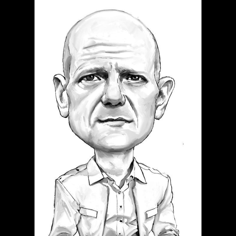 Портретний чорнильний