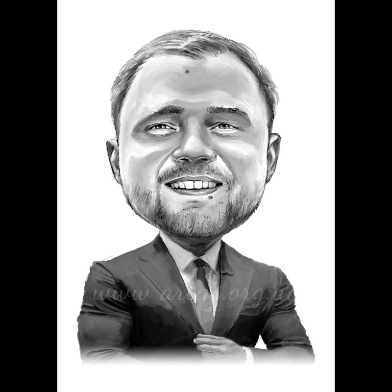 Портретні чорно-білі тонові