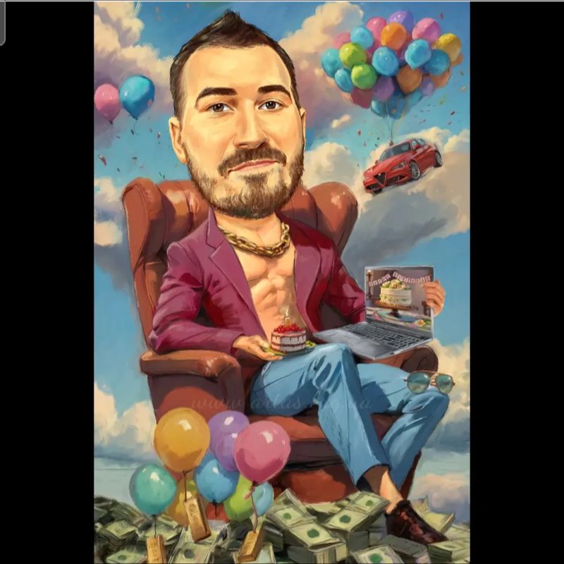 Сюжетний у кольорі