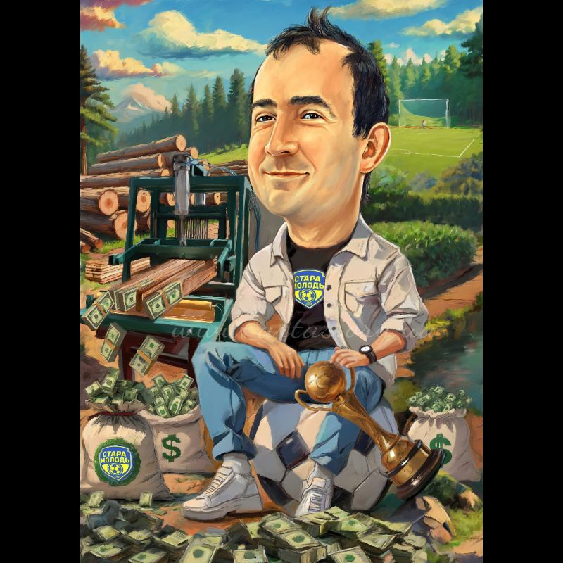 Сюжетний у кольорі