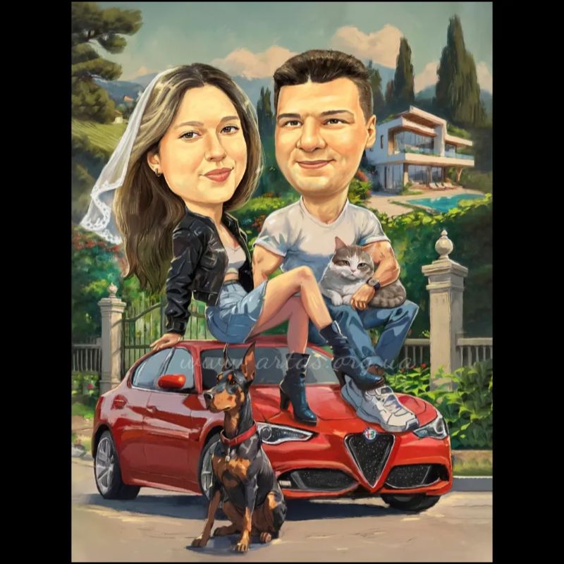 Сюжетний у кольорі