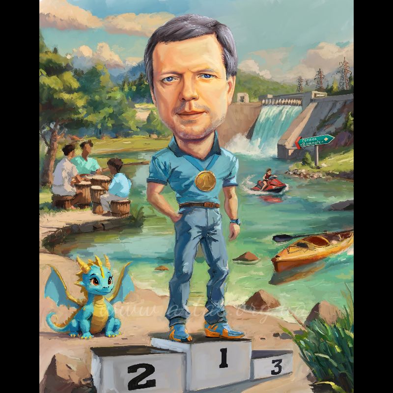 Сюжетний у кольорі