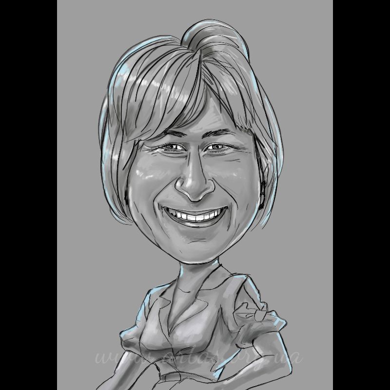 Карикатура портретна