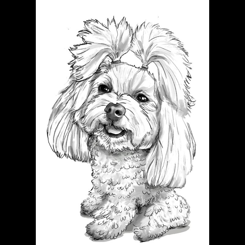 Портретний чорнильний