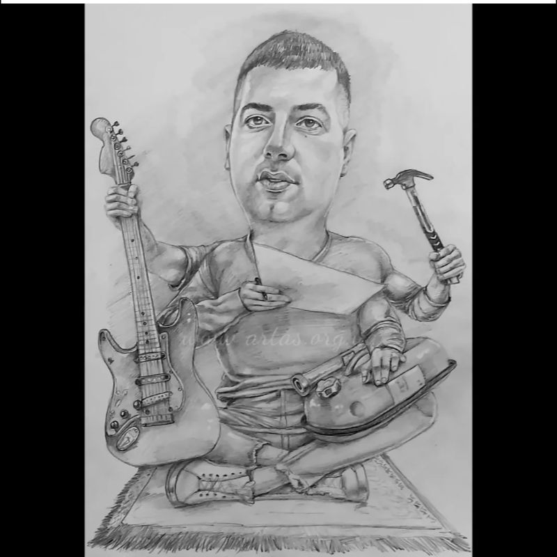 Персонажний олівцем