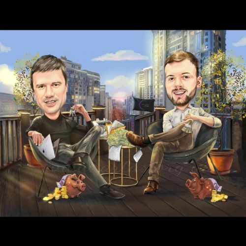 Сюжетний у кольорі