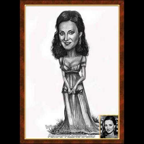 Персонажний олівцем