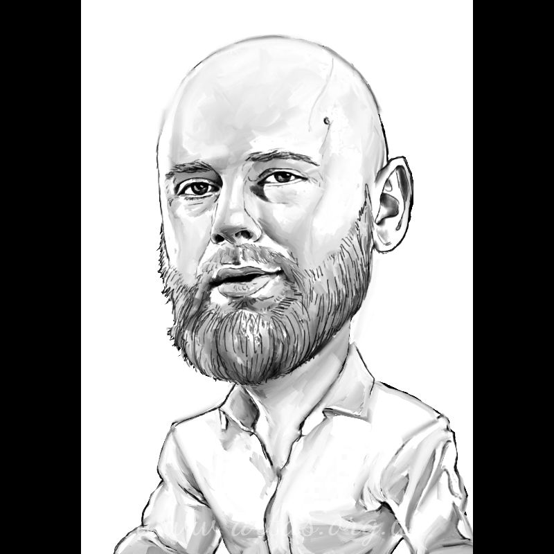 Портретний чорнильний