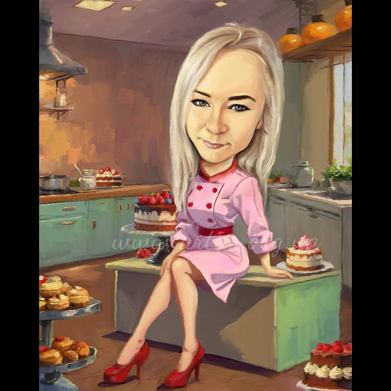 Сюжетний у кольорі