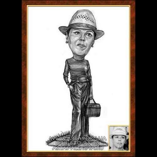 Персонажний олівцем