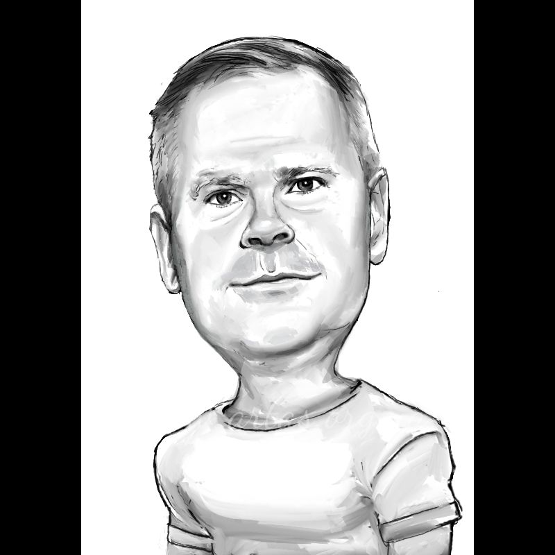 Портретний чорнильний