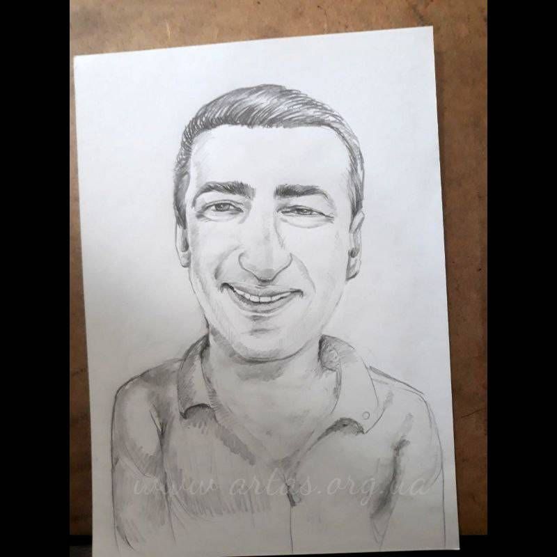 Портретний швидкий олівцем