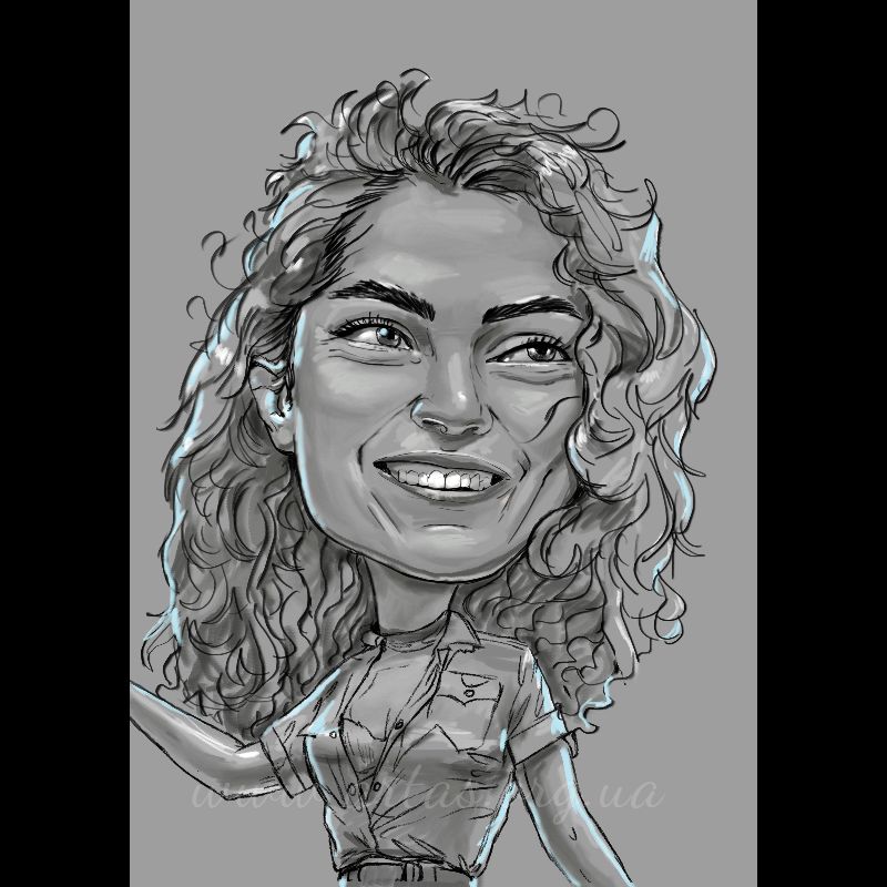 Карикатура портретна