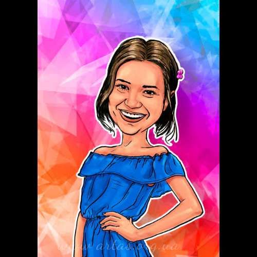 Портретні в стилі комікс