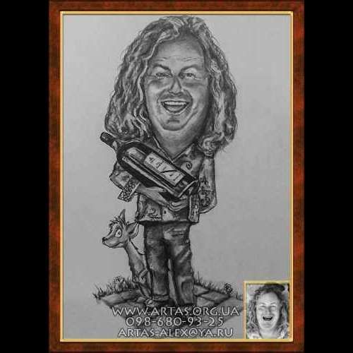 Персонажний олівцем