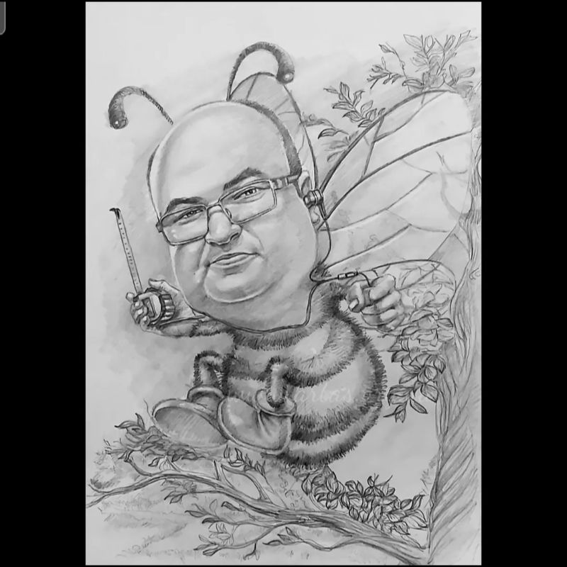 Персонажний олівцем