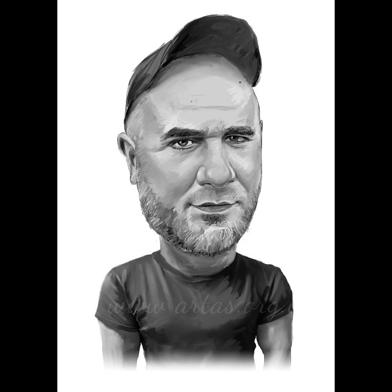 Портретні чорно-білі тонові