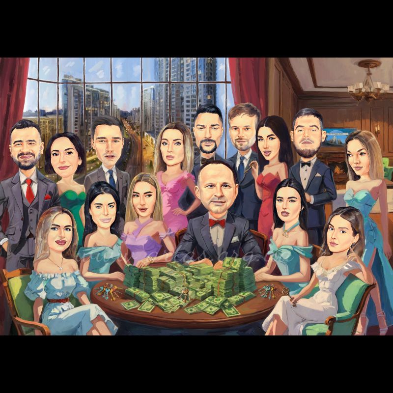 Сюжетний у кольорі