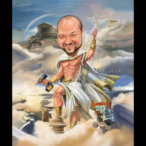 Сюжетний у кольорі