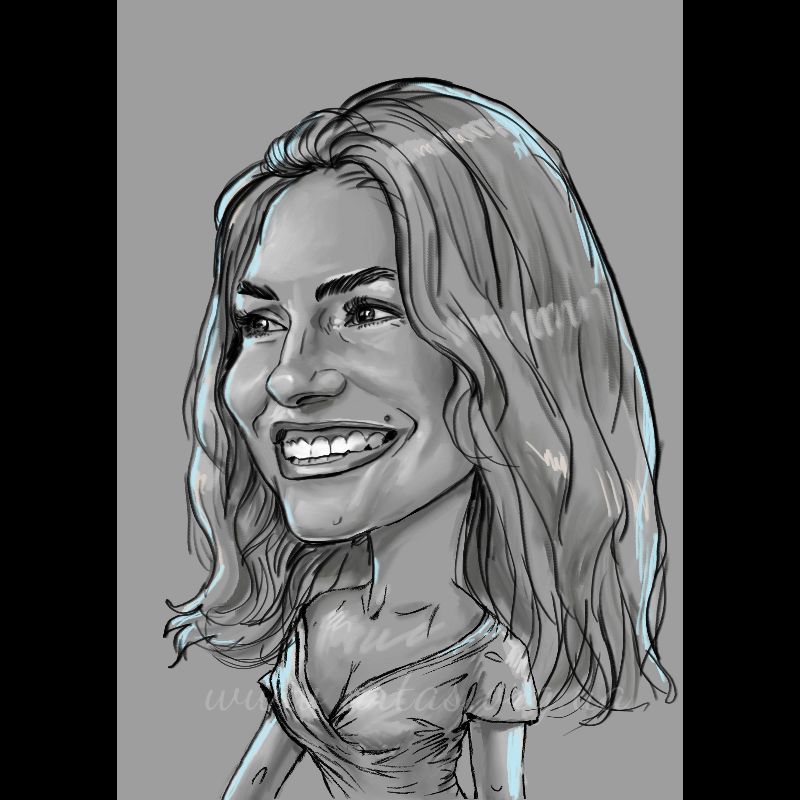 Карикатура портретна