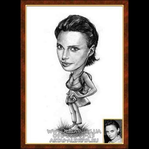 Персонажний олівцем