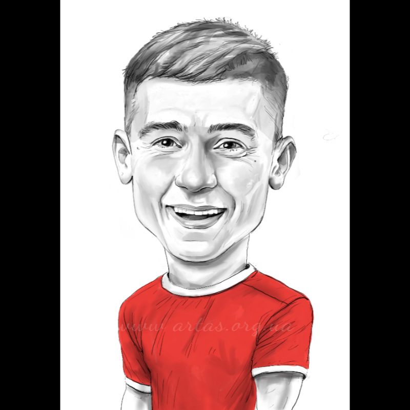 Портретний чорнильний