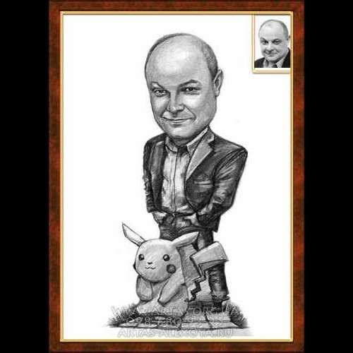 Персонажний олівцем